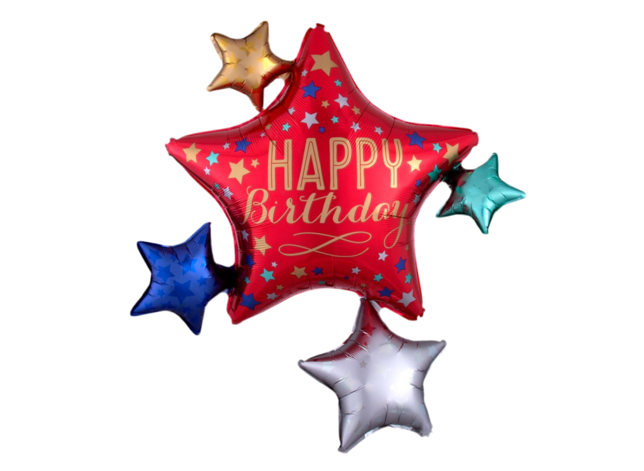 Anagram 35" Birthday Star Cluster Balloon